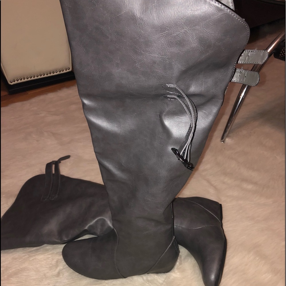 Knee high boots